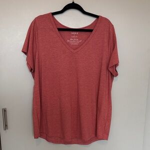 Torrid Women's Short Sleeve Red Tee